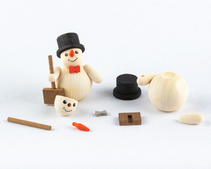 Build a Snowman Figurine Kit - Shovels