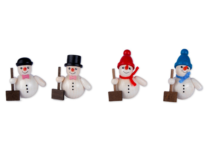 Build a Snowman Figurine Kit - Shovels – alternate view of the Christmas ornament