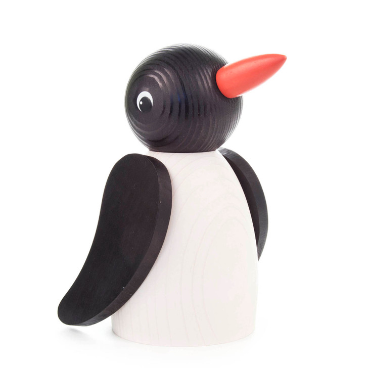 Look About Bird - White-Black | 14.5cm – detail view of the Christmas ornament