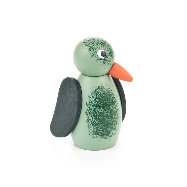 Look About Bird - Green | 2.1 Inches Tall | 5.5cm – Christmas ornament by Wolfgang Werner