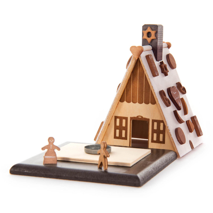German DIY Smoker KIT - Gingerbread House – detail view of the German Christmas smoker