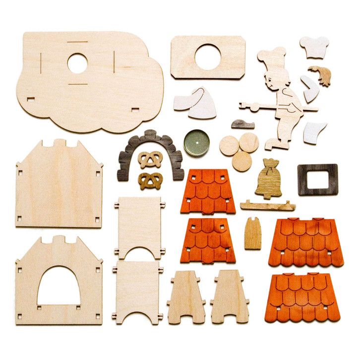 German DIY Smoker KIT - Oven Smoker – alternate view of the German Christmas smoker