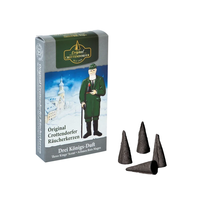 Crottendorfer Three Wise Men Incense Cones – German Christmas smoker