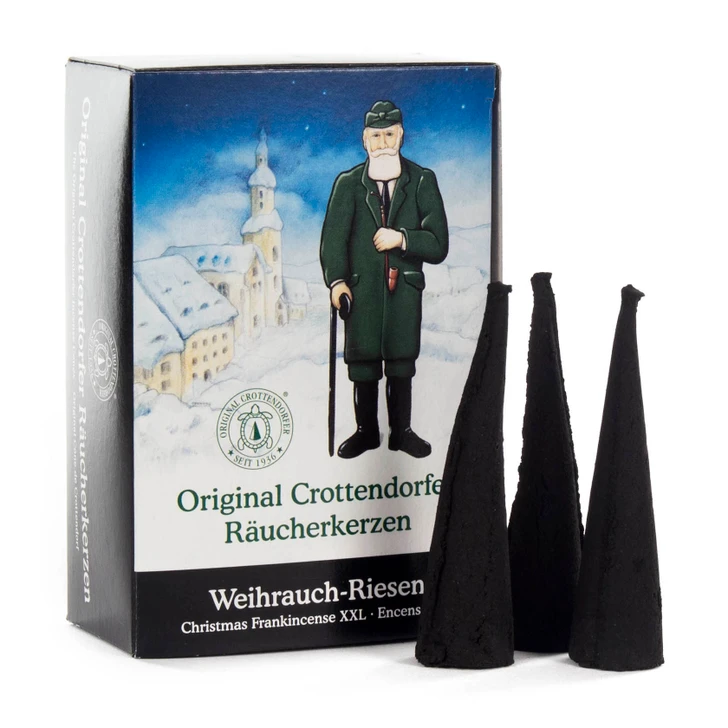 Crottendorfer XL Frankincense Incense Cones – German Christmas smoker