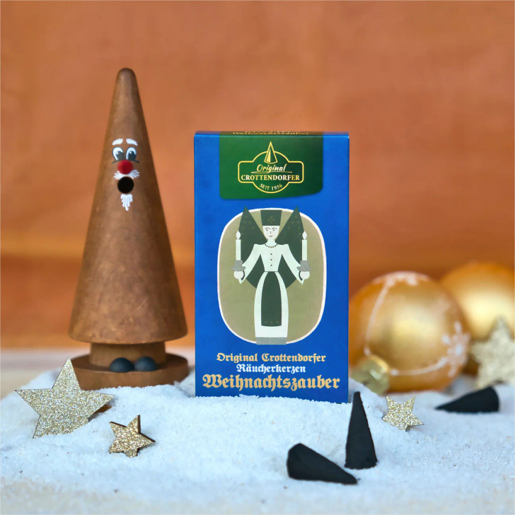 Crottendorfer Incense Magic – detail view of the German Christmas smoker