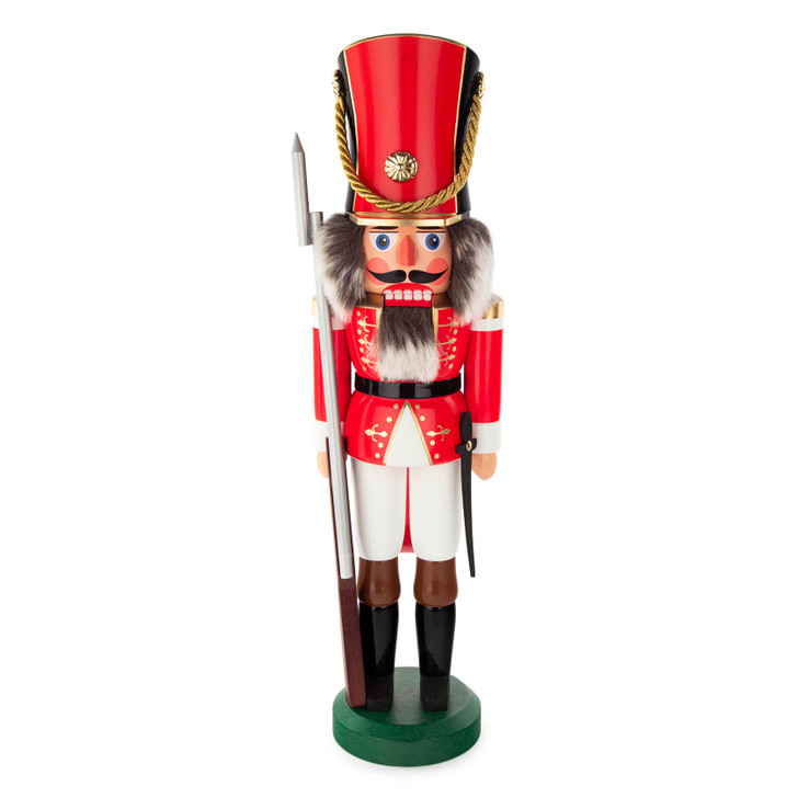 Red Soldier Nutcracker | 45 cm – German nutcracker by Jan Legler eK