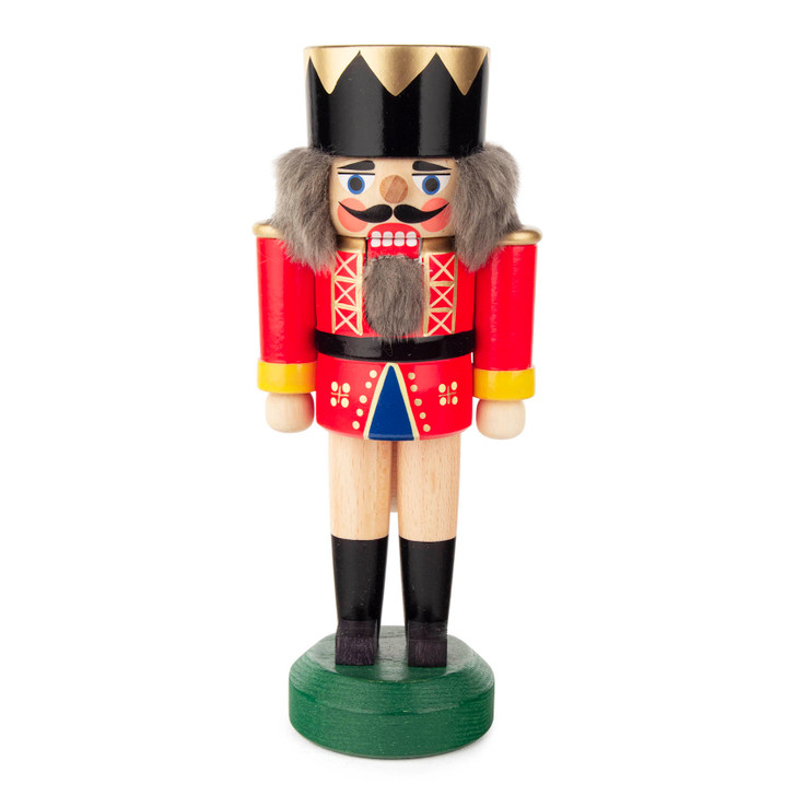 Nutcracker King in Red | 17cm – German nutcracker by Jan Legler eK
