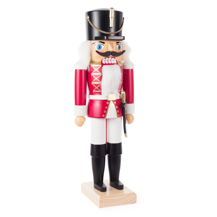 Red Soldier Nutcracker – German nutcracker by Franz Karl