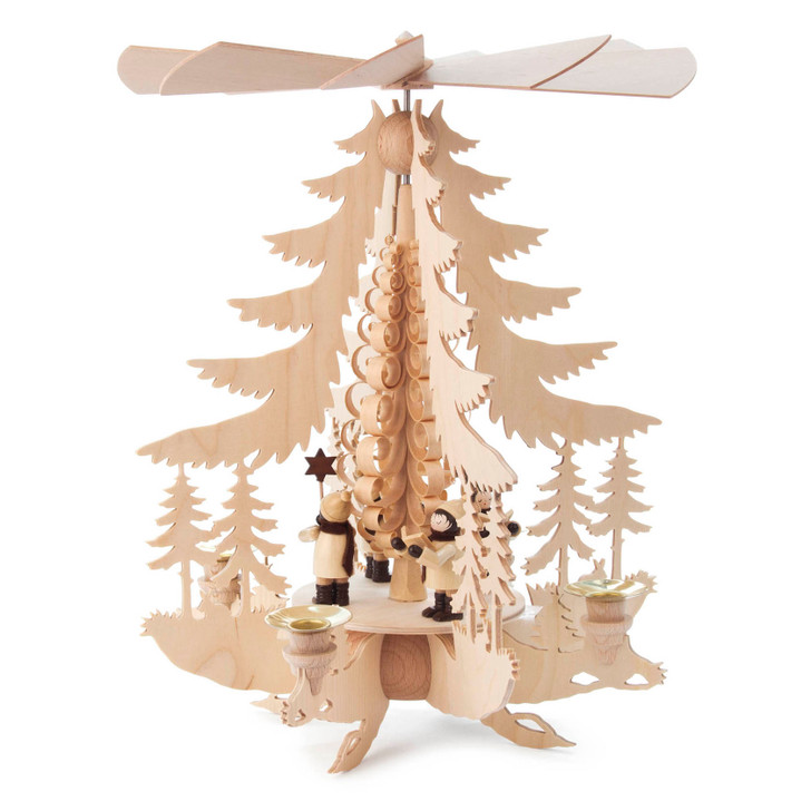 Large Caroling Singers Pyramid | 33cm – Christmas pyramid by Taulin