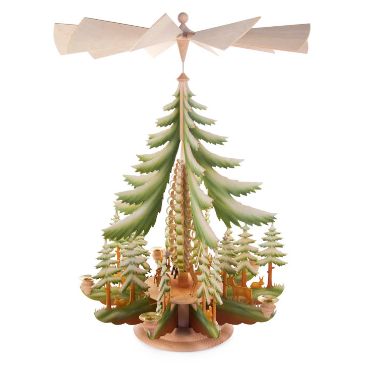 Deer Pyramid | 24 inches 61cm – Christmas pyramid by Taulin