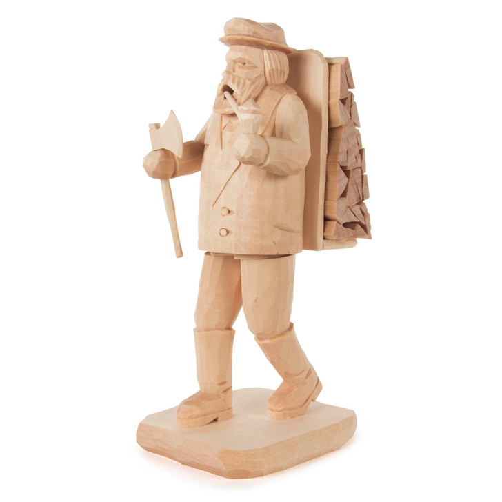 Hand Carved Wood Worker Incense Smoker – German Christmas smoker by Andreas Veit