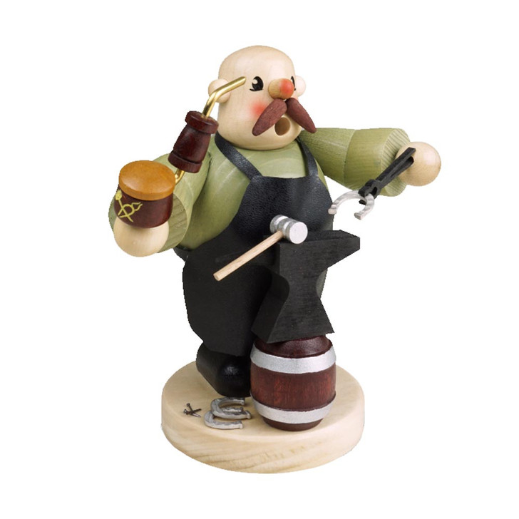 Blacksmith Smoker | 19cm – German Christmas smoker by Franz Karl