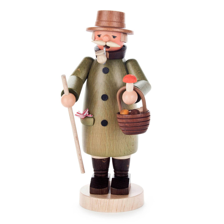 Mushroom Hunter Incense Smoker | 18cm – German Christmas smoker by Frank Findeisen