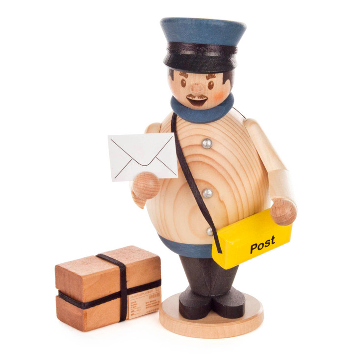 Post Office Worker Max Incense Smoker – German Christmas smoker by Kuhnert GmbH