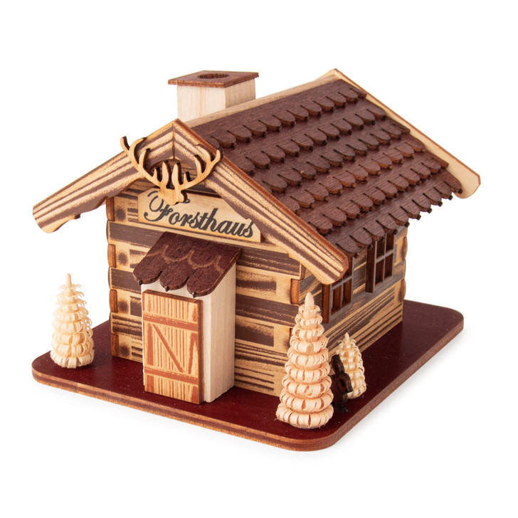 Forest House Cabin Incense Smoker – German Christmas smoker by Jan Legler eK