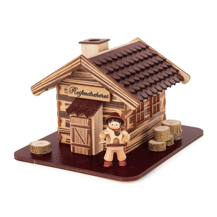 Wood Craftman's Workshop Cabin Incense Smoker – German Christmas smoker by Jan Legler eK