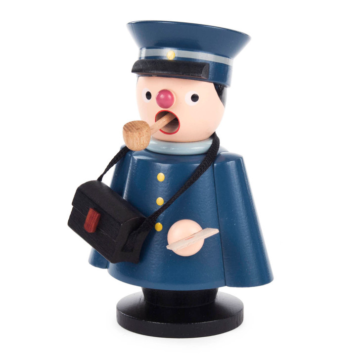 Miniature Postman Smoker – German Christmas smoker by Stefan Fleischer