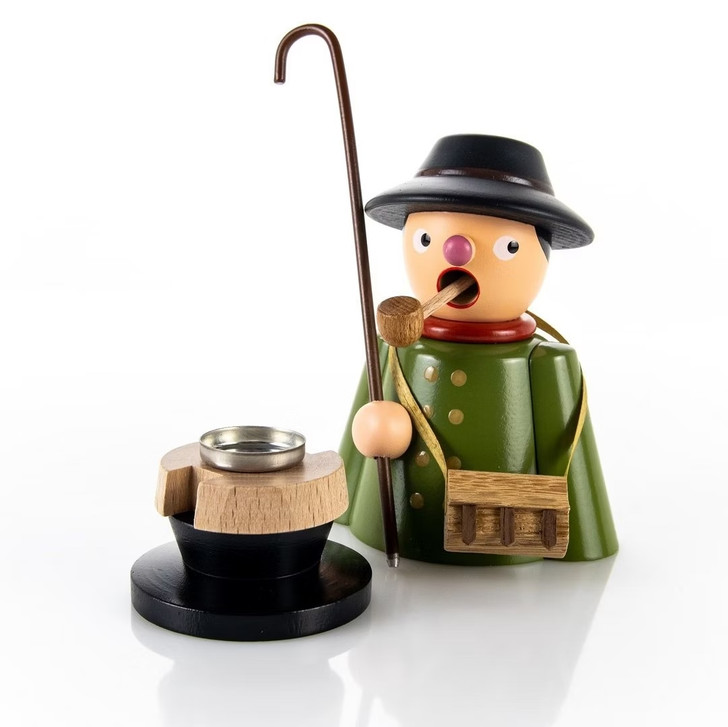 Miniature Shepherd Smoker – alternate view of the German Christmas smoker
