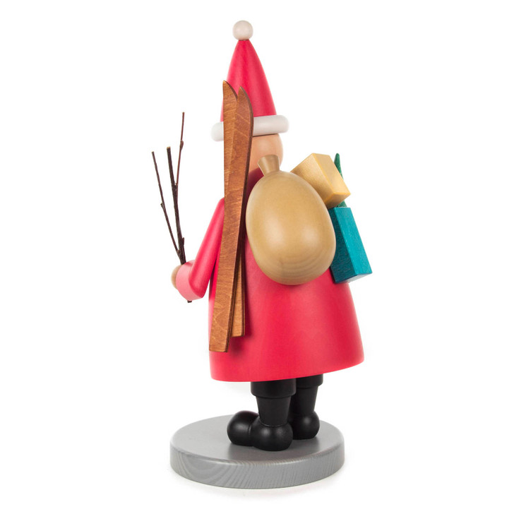 Santa Claus Incense Smoker | 10.2 Inches Tall – alternate view of the German Christmas smoker