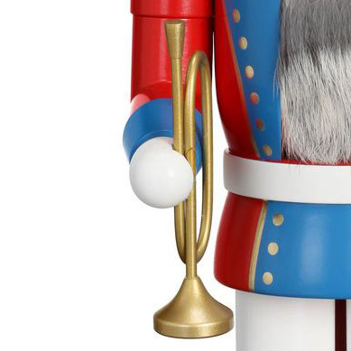 trumpet for 11242 – alternate view of the German handcrafted gift