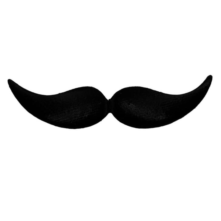 Seiffener Volkskunst Replacement Large Mustache 1 13/16 – German Christmas smoker by Seiffener Volkskunst eG