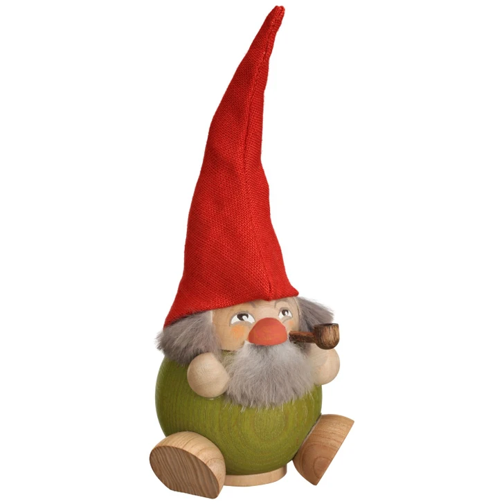 Elf Gnome Incense Smoker – German Christmas smoker by Seiffener Volkskunst eG