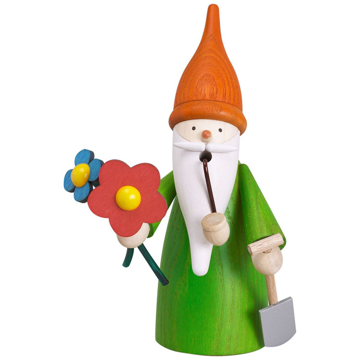 Garden Gnome Incense Smoker – German Christmas smoker by Seiffener Volkskunst eG