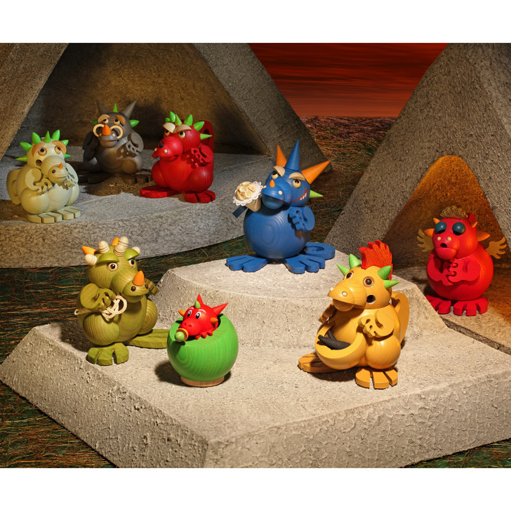 Baby Dragon Incense Smoker 8cm