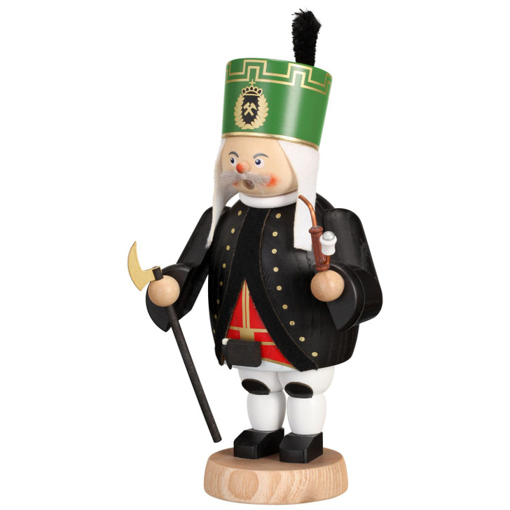 Miner German Smoker Incense Figurine