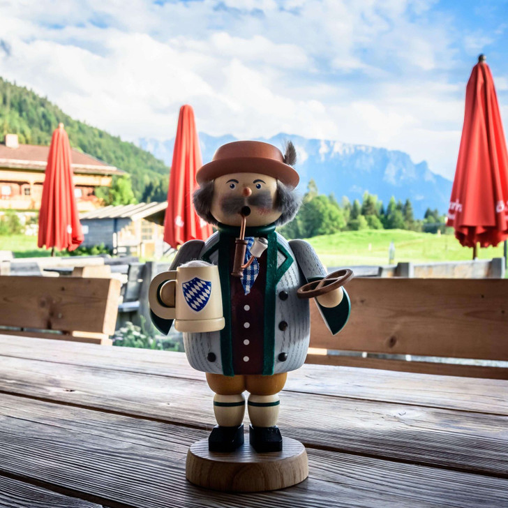 Oktoberfest German Smoker Incense Figurine | 19cm