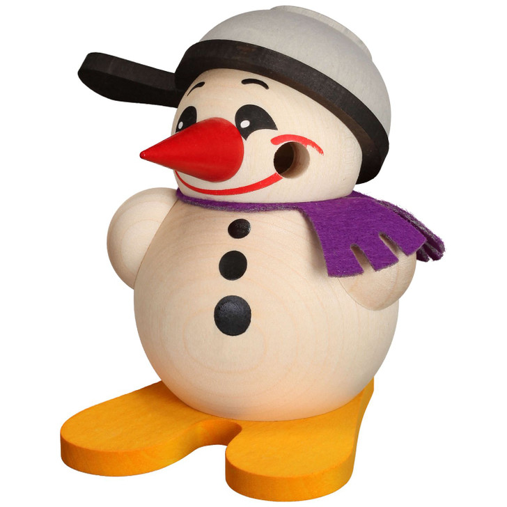 Happy Snowman Smoker Incense Figurine