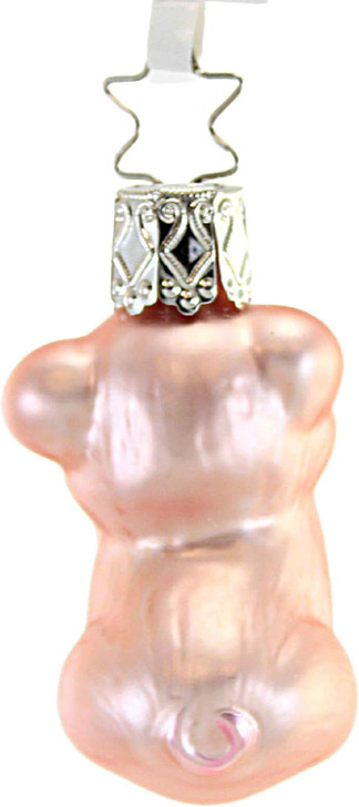 Little Pig Glass Ornament | 2" 5cm – alternate view of the Christmas ornament
