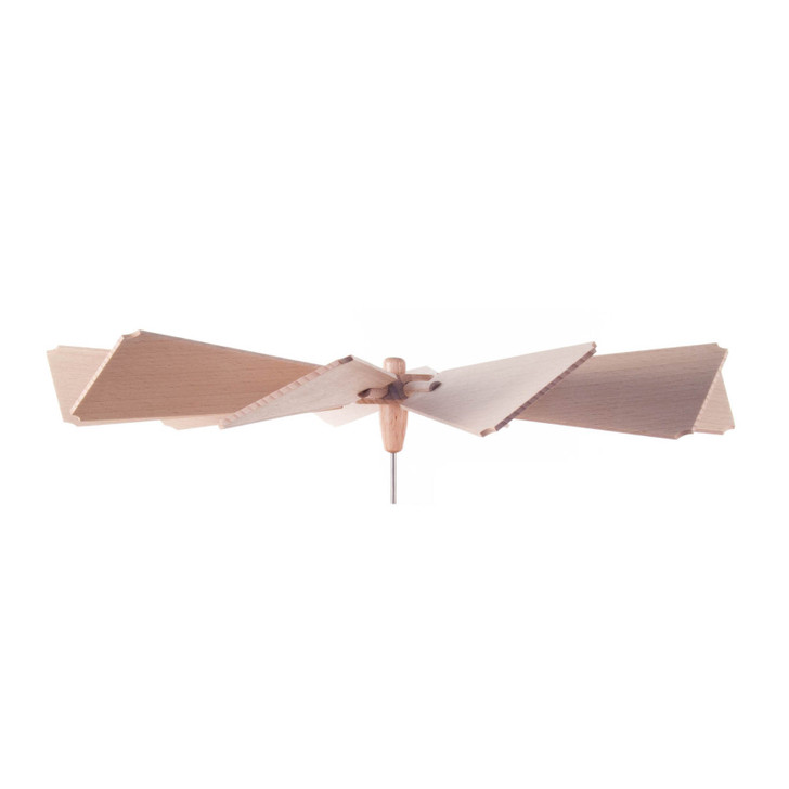 German Pyramid Fan 10 Blades and Hub Set | 35cm Diameter – alternate view of the Christmas pyramid