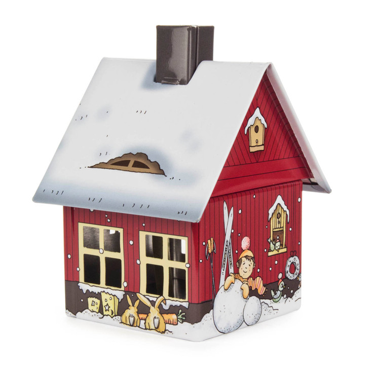 Metal House German Smoker | 4in Tall – alternate view of the German Christmas smoker