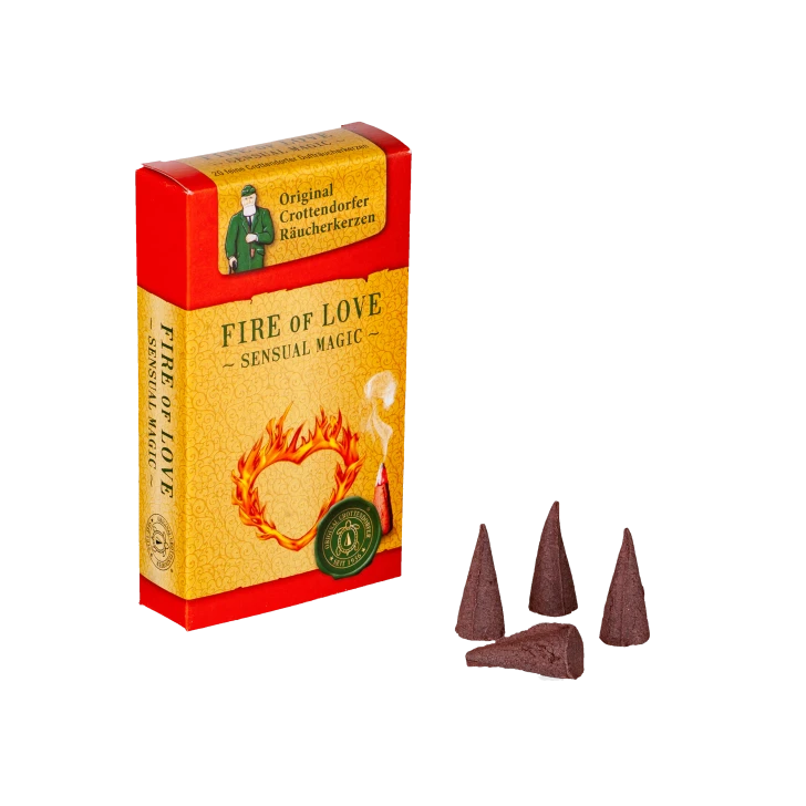 Crottendorfer Incense Fire of Love Scent | Sensual Magic Collection