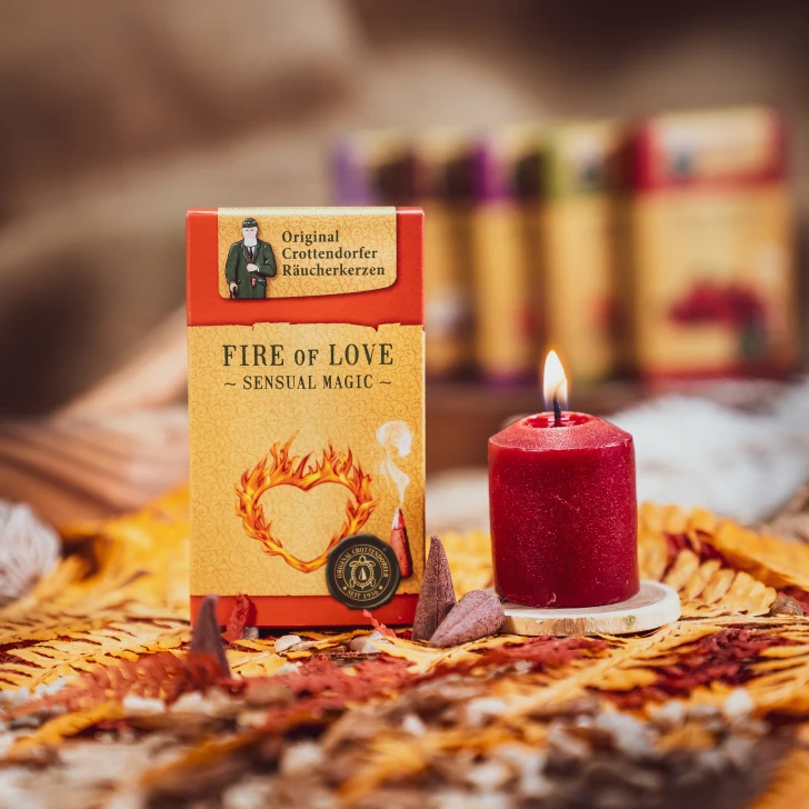 Crottendorfer Incense Fire of Love Scent | Sensual Magic Collection
