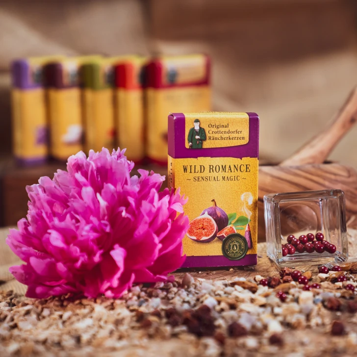 Crottendorfer Incense Wild Romance Scent | Sensual Magic Collection – alternate view of the German Christmas smoker