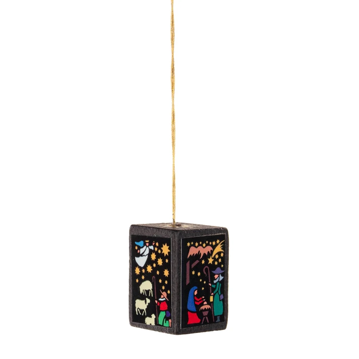 Wooden Lantern Ornament