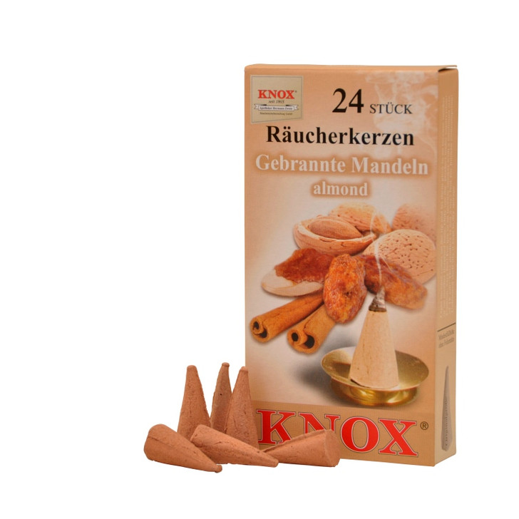 KNOX Almond German Incense Cones – German Christmas smoker