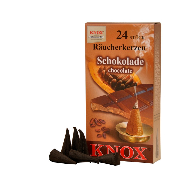 KNOX Chocolate German Incense Cones – German Christmas smoker