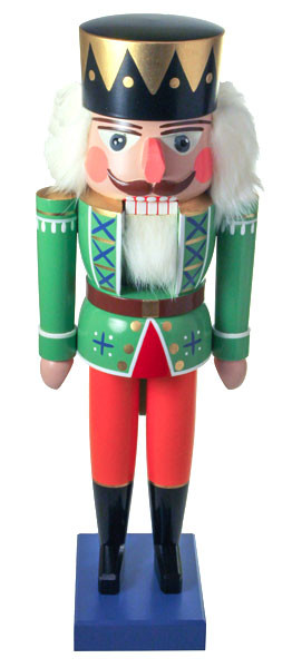 German King Nutcracker Autumn Attire – alternate view of the German nutcracker