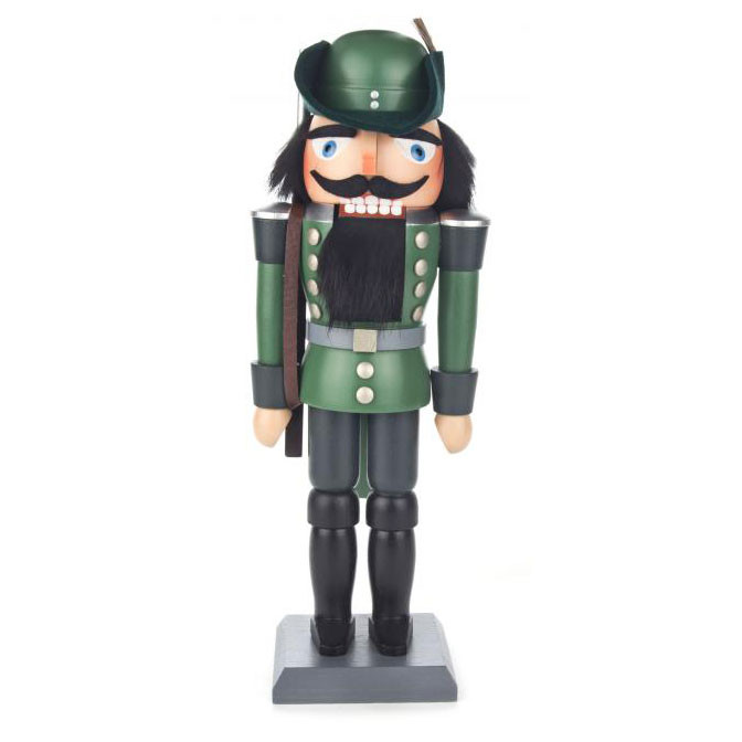Green Forest Wood German Nutcracker – German nutcracker by Olaf Kolbe