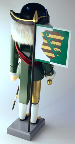 King Johann Saxony German Nutcracker – detail view of the German nutcracker