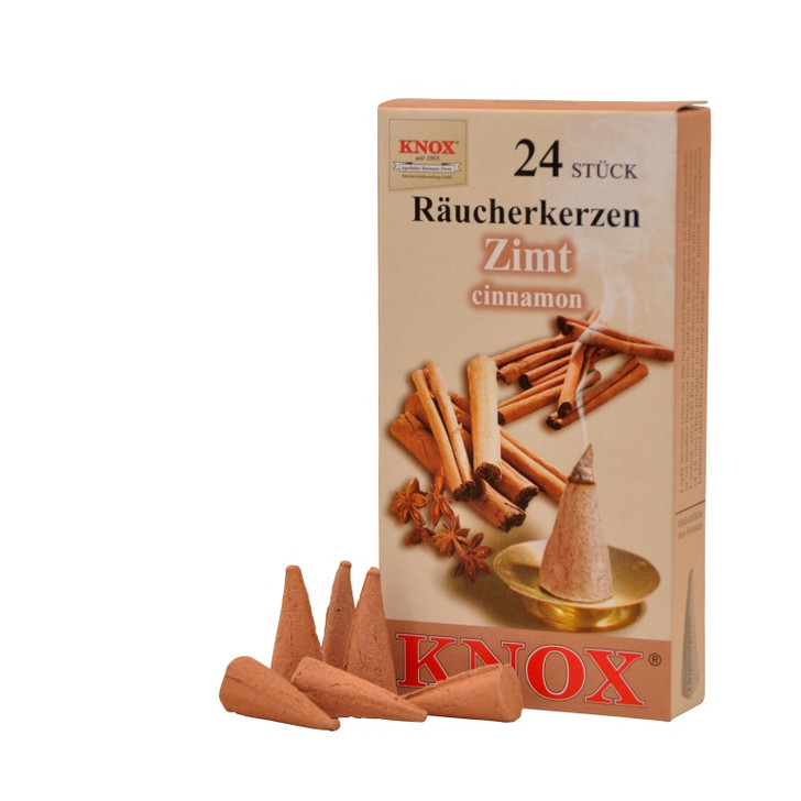 KNOX Cinnamon German Incense Cones – German Christmas smoker