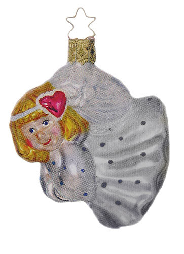 Inge-Glas – Flying White Angel Christmas Ornament | ChristKindl-Markt