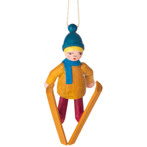 Holiday Sports Children Ornament, Ski Jump | ChristKindl-Markt
