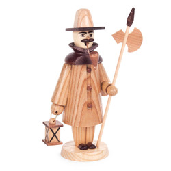 Natural Night Watchman German Smoker Incense Figurine | 19cm