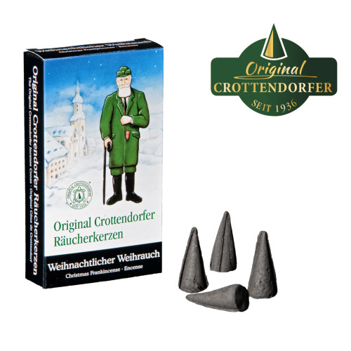 Rudolphs Schatzkiste Incense l'odore 24St dell'abete di Crottendorfer di fragranza di incenso dei Coni. Incense Le Montagne del Minerale metallifero