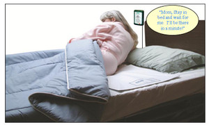 Voice Recordable and Pull String Bed Alarm Voice Recordable and Pull String Bed Alarm