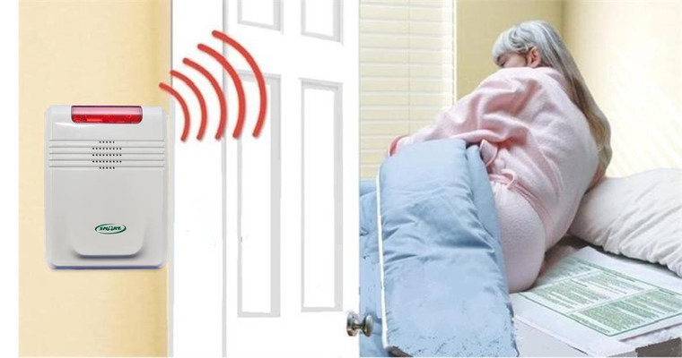 433BC1-SYS Cordless Exit Alarm Monitor with Bed Pad Combination